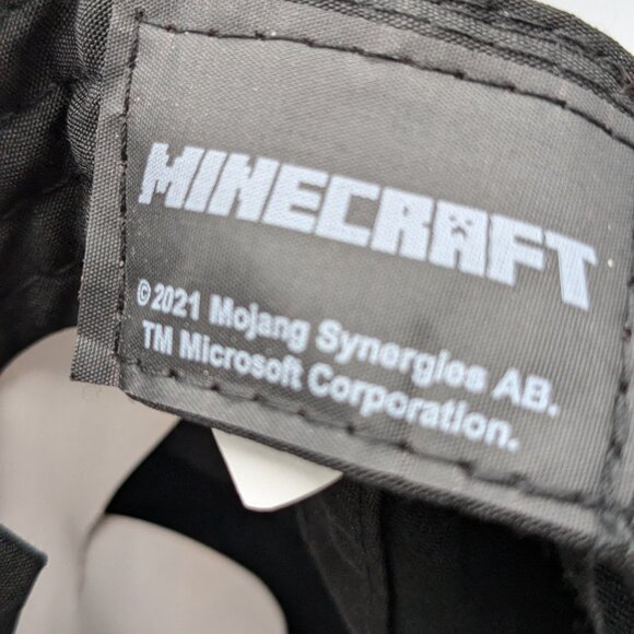 Minecraft Creeper Snap Back Trucker Hat, Youth OS, NWOT - Picture 8 of 10